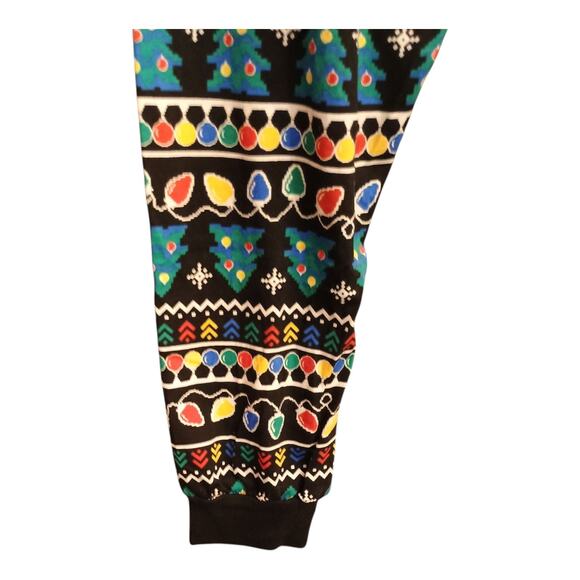 PJ Place Adult Unisex Christmas Let It Glow Pajamas Size Small New No Tags - Picture 7 of 14